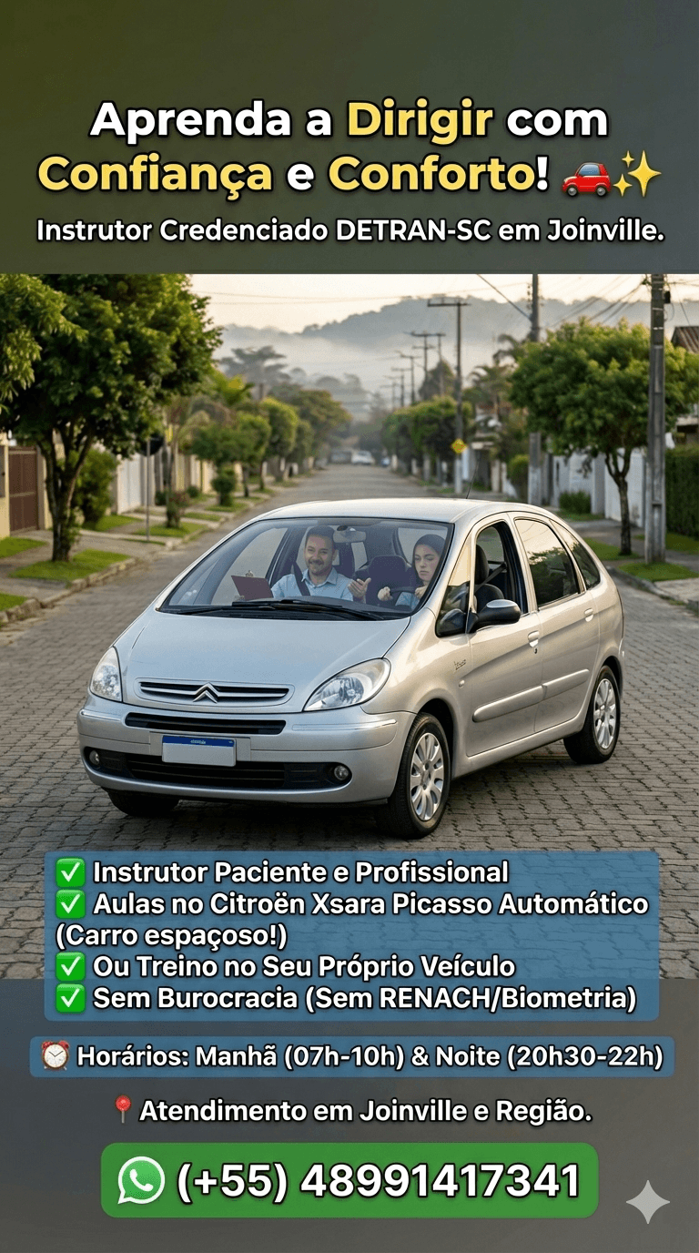 Indicado apenas para pessoas com CNH que desejam aperfeiçoar suas técnicas